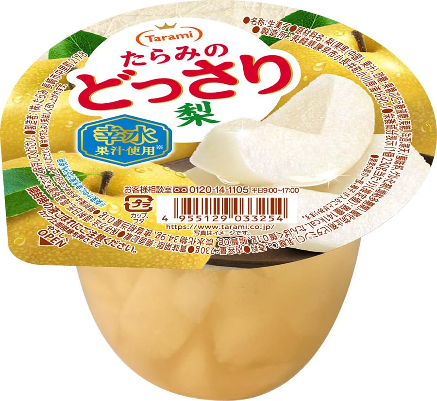 Amazon.co.jp: たらみ たらみのどっさり 梨 230g×6個 : 食品・飲料・お酒